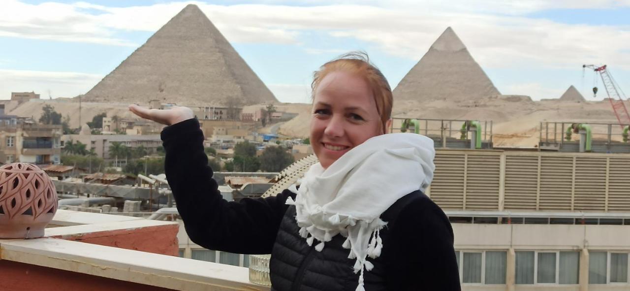 Grand Pyramids In Giza Exterior foto