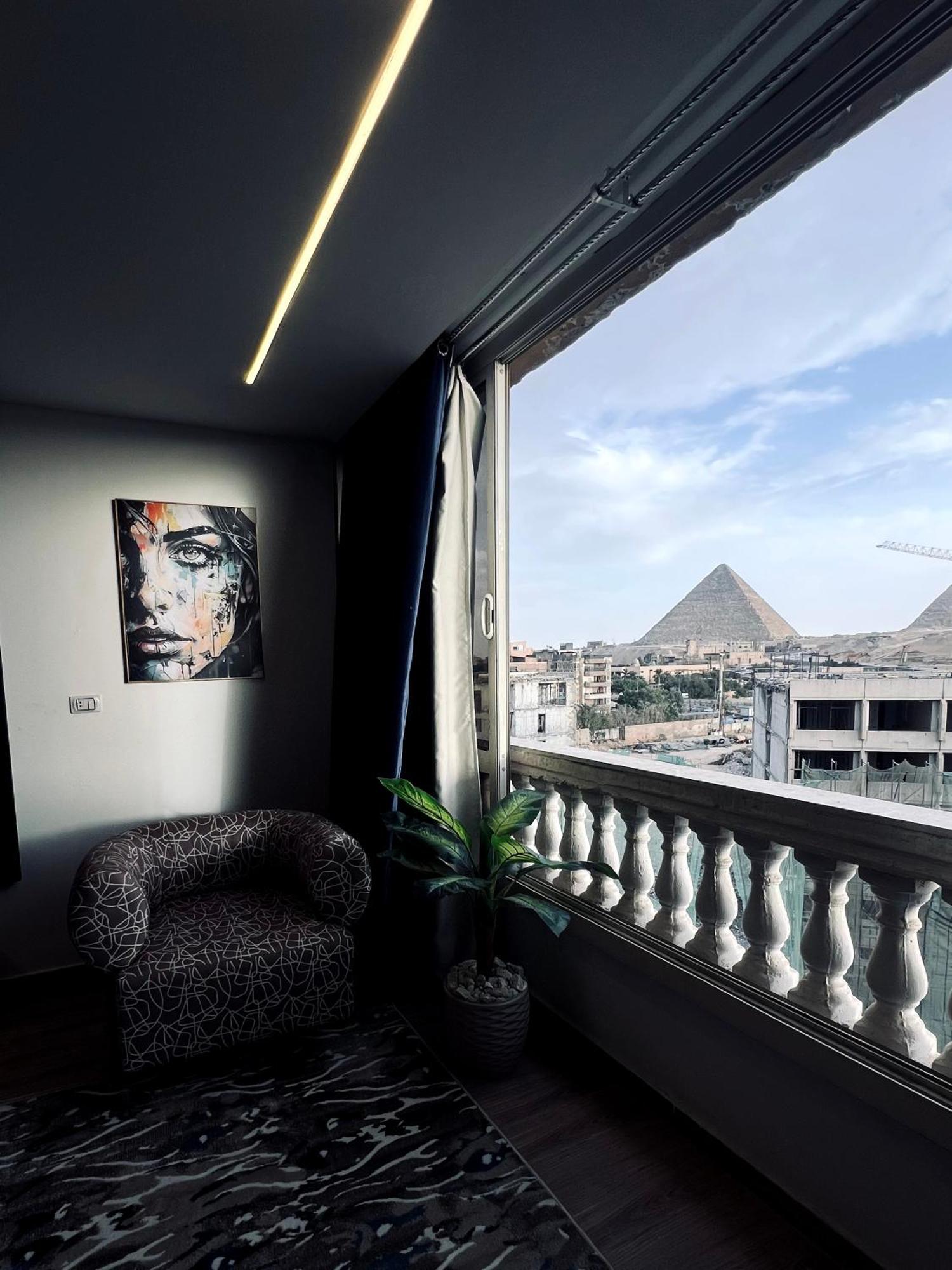 Grand Pyramids In Giza Exterior foto